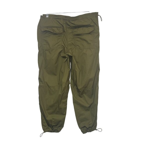 Arizona Jean Co Cargo Pants Casual Pull On Womens Large Olive Green - Picture 2 of 8